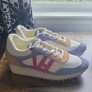 Vintage Havana Women's Sneakers in Lavender, Camel, and Fuchsia